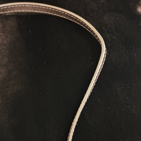 Coach Brown/Tan Signature Wristlet - Picture 10 of 12